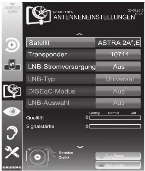 GRUNDIG 40 VLE 8270 WP - Hinweis: - 1