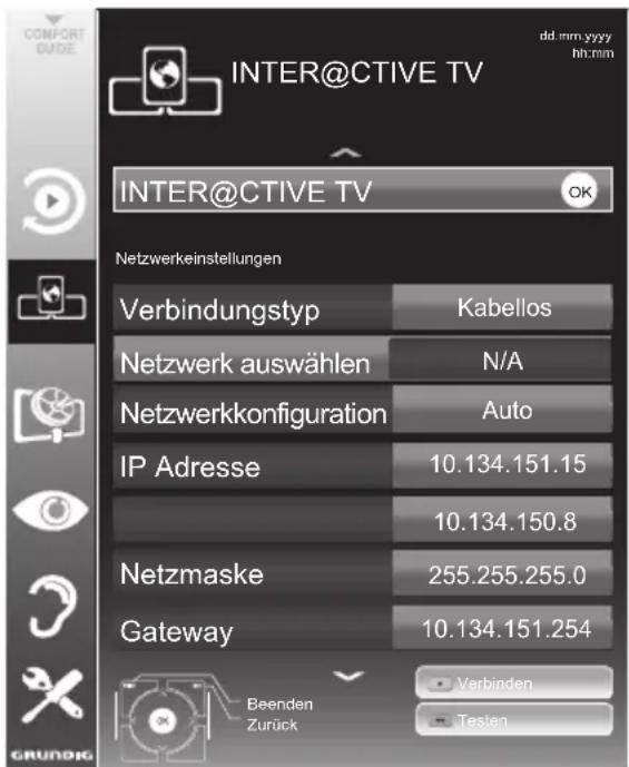 GRUNDIG 40 VLE 8270 WP - Die automatische Anmeldung - 1