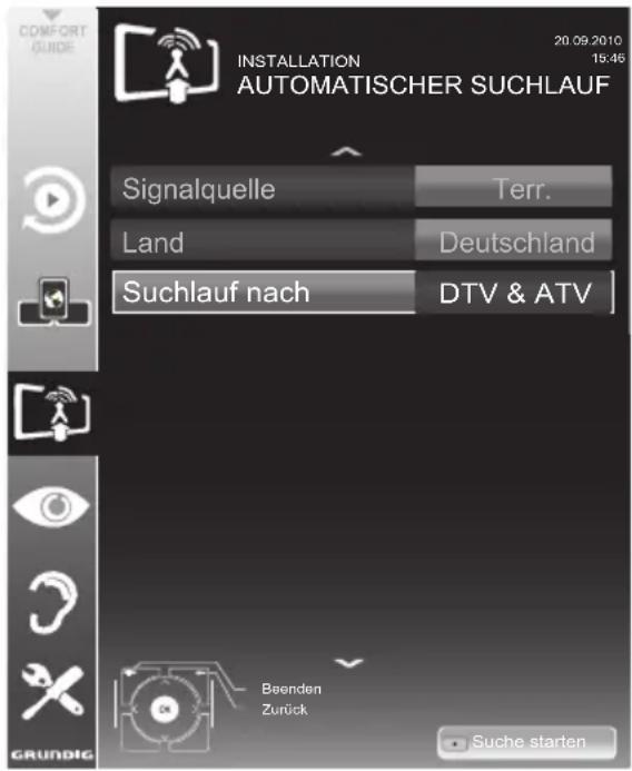 GRUNDIG 40 VLE 8270 WP - Achtung: - 1