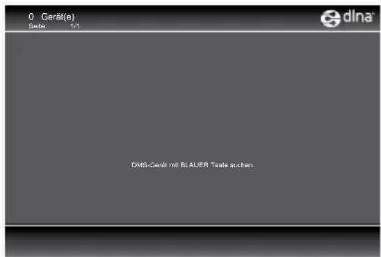 GRUNDIG 40 VLE 812 S - Digitalen Medien Server anwählen - 1
