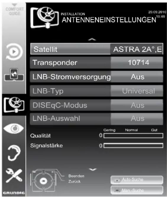 GRUNDIG 40 VLE 812 S - Hinweis: - 1