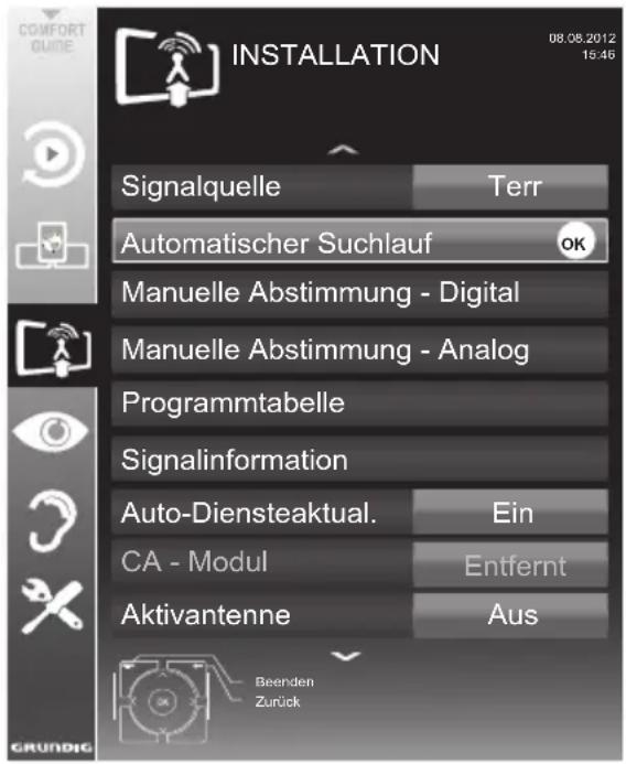GRUNDIG 40 VLE 785 BL - Hinweis: - 1