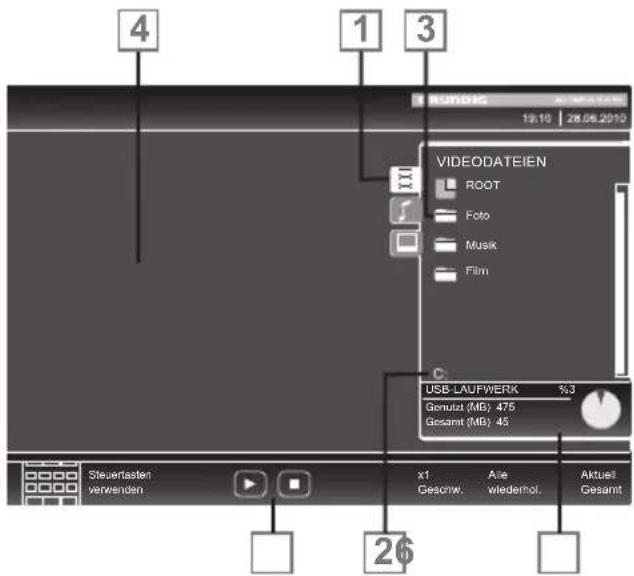 GRUNDIG 40 VLE 785 BL - Der Dateimanager - 1