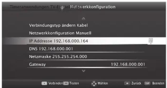 GRUNDIG 40 VLE 666 BL - Die manuelle Anmeldung - 1