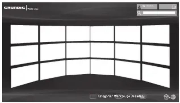 GRUNDIG 40 VLE 666 BL - Applikationen auswählen - 1