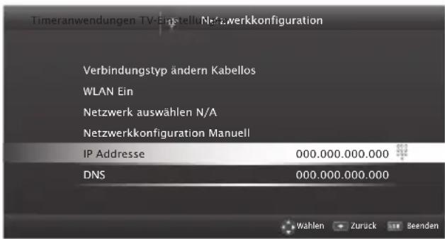 GRUNDIG 40 VLE 666 BL - Die manuelle Anmeldung - 1