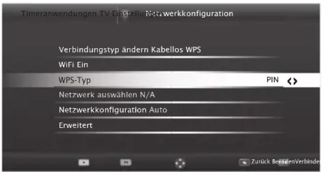 GRUNDIG 40 VLE 6520 HB - Die automatische Anmeldung mit WPS-PIN-Eingabe - 1