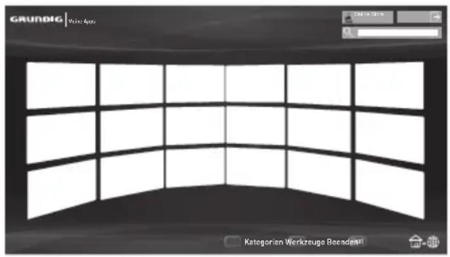 GRUNDIG 40 VLE 6520 BP - Applikationen auswählen - 1