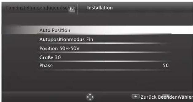 GRUNDIG 40 VLE 6520 BP - Einstellungen zum PC-Betrieb - 1