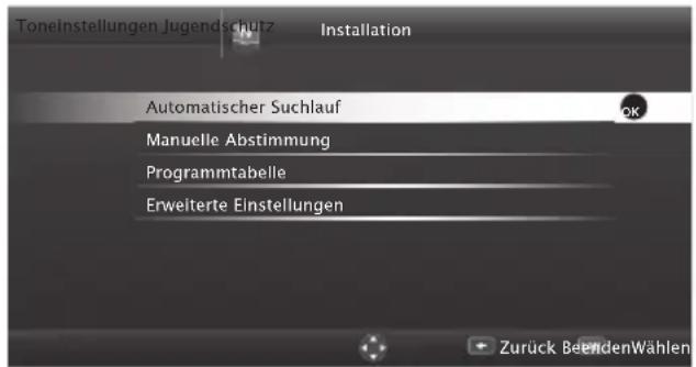 GRUNDIG 40 VLE 6520 BP - Digitale Programme eines Satelliten automatisch aktualisieren - 1