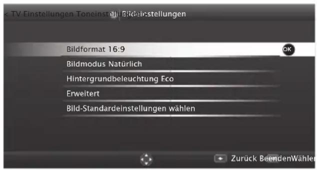 GRUNDIG 40 VLE 6520 BP - Bildeinstellungen - 1