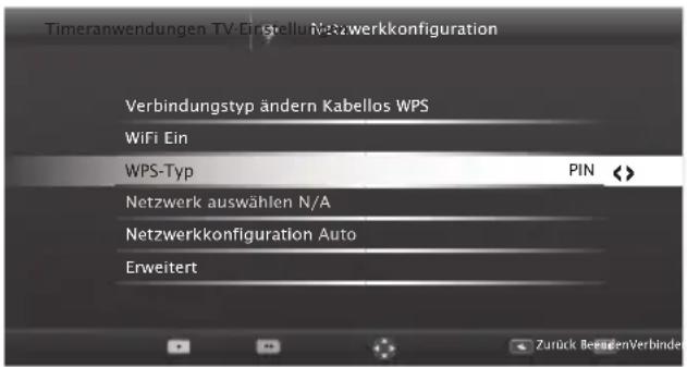 GRUNDIG 40 VLE 6520 BP - Die automatische Anmeldung mit WPS-PIN-Eingabe - 1