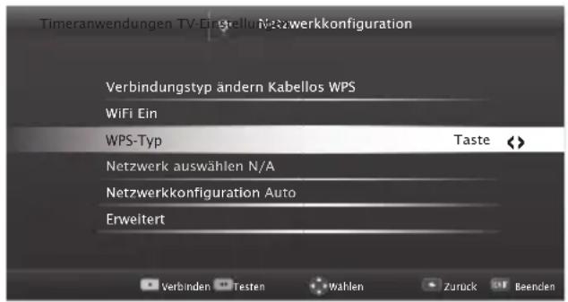 GRUNDIG 40 VLE 6520 BP - Die automatische Anmeldung mit „WPS-PBC“ (Push Button Configuration) - 1