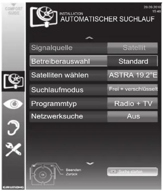 GRUNDIG 40 VLE 5420 BG - Hinweis: - 1