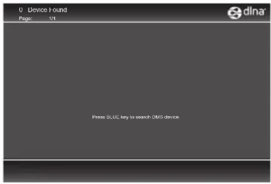 GRUNDIG 32 VLE 8120 BG - Digitalen Medien Server anwählen - 1