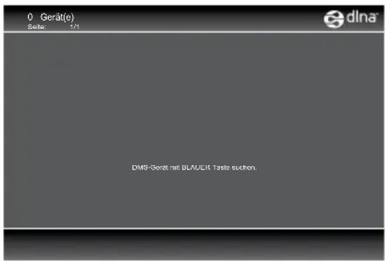 GRUNDIG 32 VLE 812 S - Digitalen Medien Server anwählen - 1