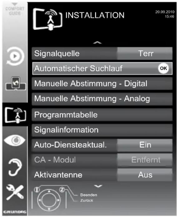 GRUNDIG 32 VLE 812 S - Hinweis: - 1