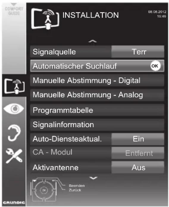 GRUNDIG 32 VLE 685 BG - Hinweis: - 1