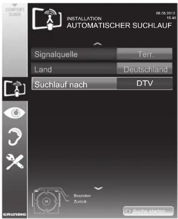 GRUNDIG 32 VLE 685 BG - Achtung: - 1
