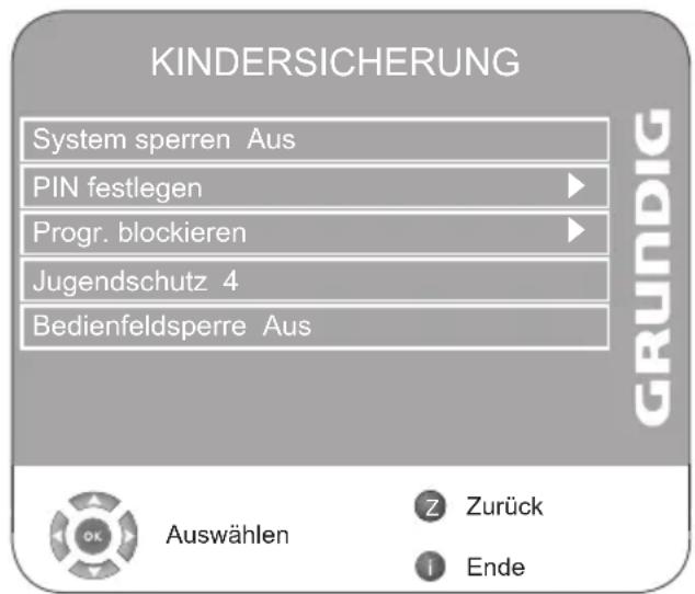GRUNDIG 32 VLE 6041 C - Audiosignal für digitalen Ausgang auswählen - 1