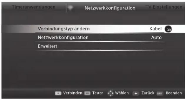 GRUNDIG 32 VLE 786 BL - Die automatische Anmeldung mit Eingabe des Netzwerk-Kennwortes - 1