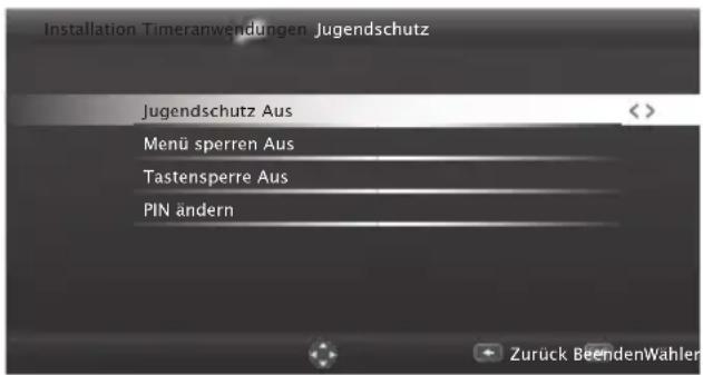 GRUNDIG 32 VLE 786 BL - Jugendschutzeinstellungen - 1