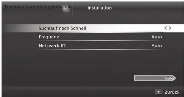 GRUNDIG 32 VLE 786 BL - Digitalen Fernseh-Programme vom Kabelbetreiber automatisch suchen - 1