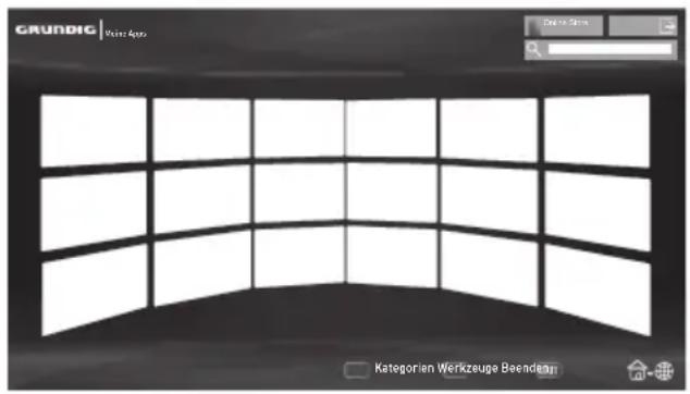 GRUNDIG 32 VLE 786 BL - Applikationen auswählen - 1