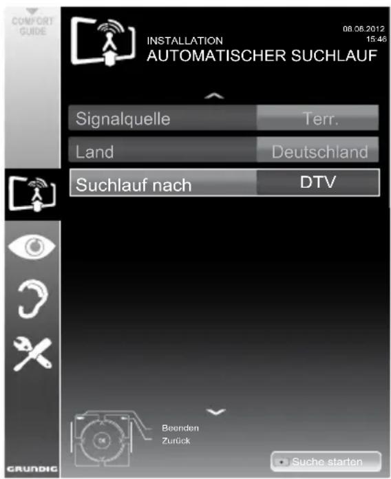 GRUNDIG 32 VLE 5400 BG - Achtung: - 1