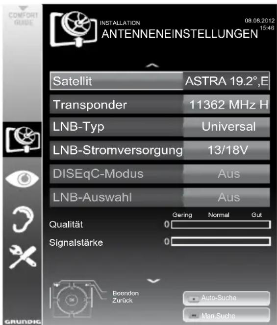 GRUNDIG 32 VLE 5400 BG - Profiinstallation - 1