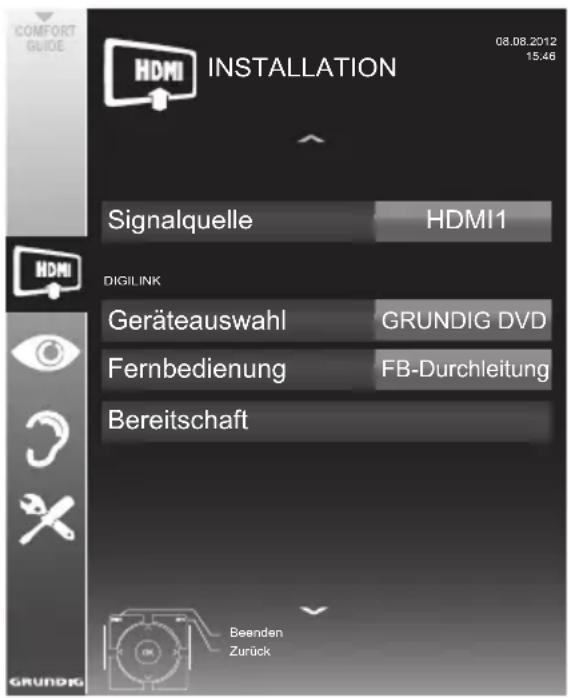 GRUNDIG Hamburg 28 CLE 5407 BG - Gerätesteuerung - 1