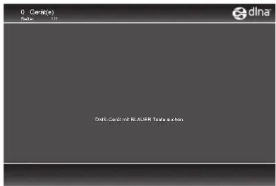 GRUNDIG 26 VLE 8200 BH - Digitalen Medien Server anwählen - 1