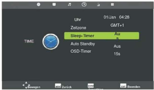 Reflexion LDD-1510 - Sleep- Timer auswählen - 1