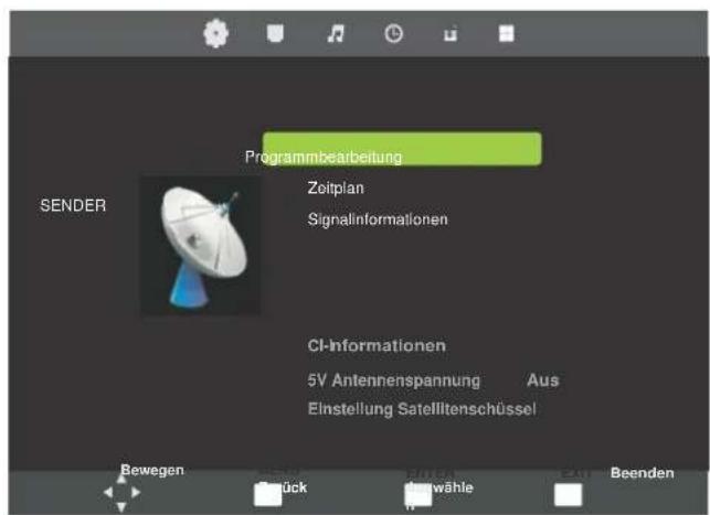 Reflexion LDD-1510 - Automatische Sendereinstellung auswählen - 1