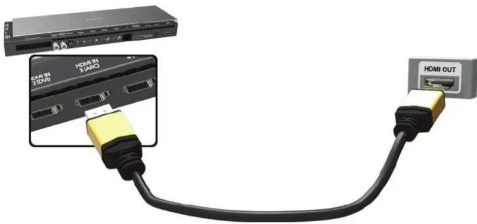 SAMSUNG HU8590 - HDMI (ARC)-Anschluss - 1