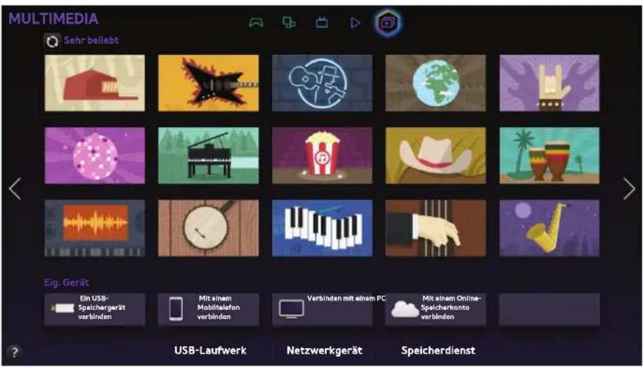 SAMSUNG HU8590 - Wiedergeben und Anzeigen von Foto-, Video- und Musikdateien (MULTIMEDIA) - 1