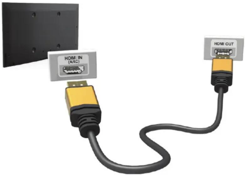 SAMSUNG HU7590 - HDMI (ARC)-Anschluss - 1