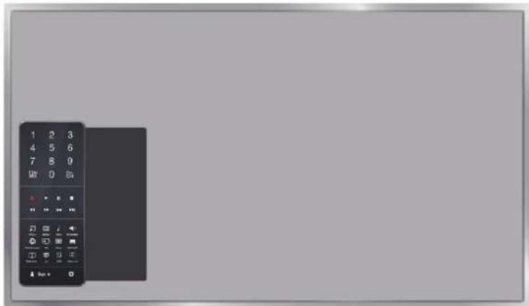 SAMSUNG HU6900 - Anzeigen der Fernbedienung auf dem Bildschirm (virtuelle Fernbedienung) - 1