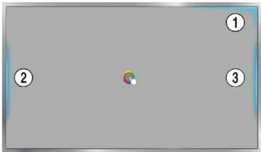 SAMSUNG HU6900 - Anzeigen von versteckten Symbolen bei Verwendung von Smart Hub - 1