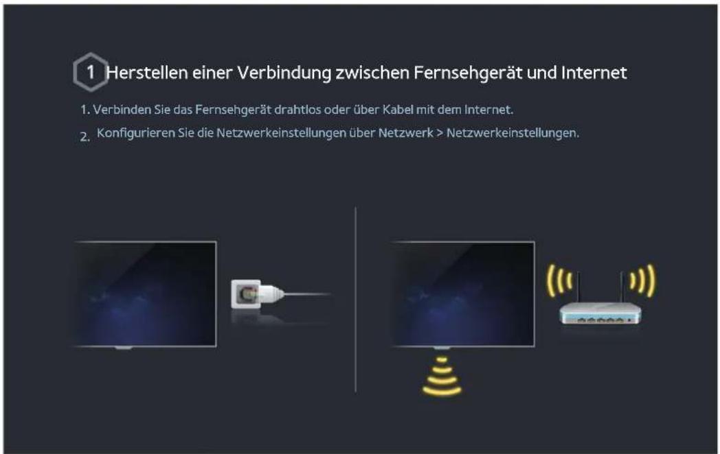 SAMSUNG HU6900 - Verwenden von Smart TV - 1