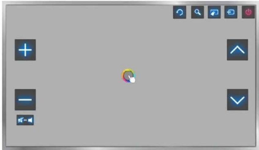 SAMSUNG H6410 - Bewegungssteuerung Layout im Smart Hub-Fenster - 1