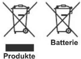 Nabo 22 LV2100 - Verwenderinformationen zur Entsorgung von Altgeräten und Batterien - 1