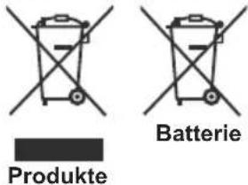 Nabo 19 LV2000 - Verwenderinformationen zur Entsorgung von Altgeräten und Batterien - 1