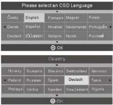 Please select an CSD Language Česky English Français Magyar Polski Dansk Español Hrvatsk Nederlands Português Deutsch Éllevués Italano Norsk Pycoké OK Country Norway Rumania Slovenia Switzerland Morocco Poland Russian Spain Deutsch Tunis Portugal Sarbia Sweden New Zealand Algeria OK