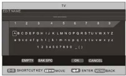 Odys Fino 19 - TV-MENÜ - 1