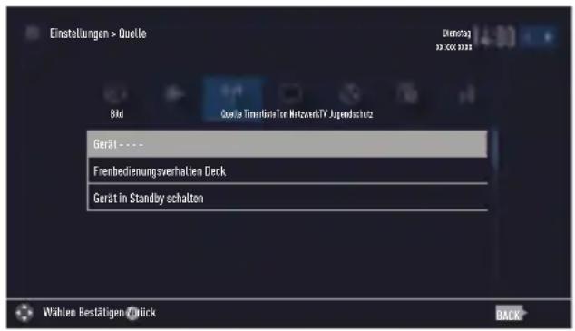 GRUNDIG 55 VLE 6800 BP - Gerätesteuerung - 1