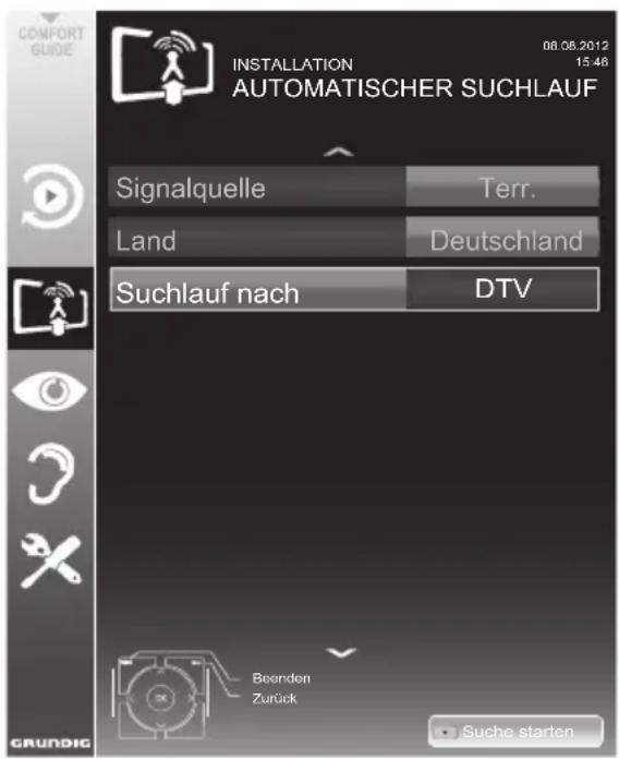 GRUNDIG 32 VLE 4500 WM - Achtung: - 1