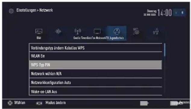 GRUNDIG 32 GFB 6621 - Automatische Anmeldung mit WPS-PIN-Eingabe - 1