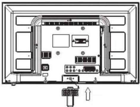 HAIER LE32B8000T - Montageanleitung für den Standfuß - 1
