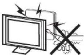 HAIER LE24B8000T - WARNHINWEISE - 1